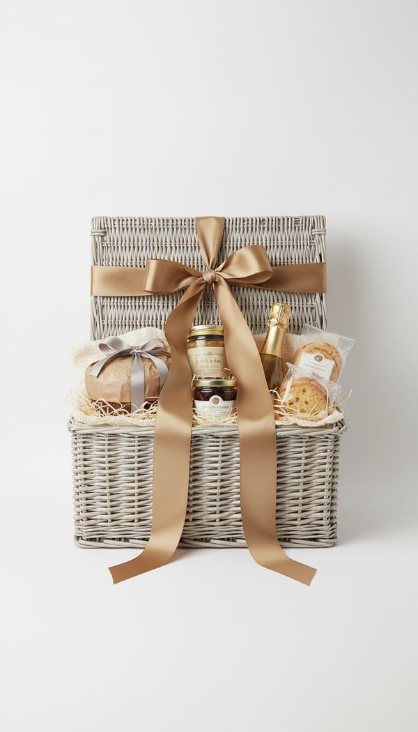 Signature Celebration Hamper With Gold Detailing