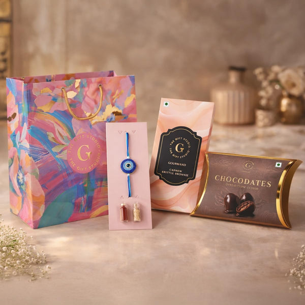 Evil Eye Rakhi Gift Hamper
